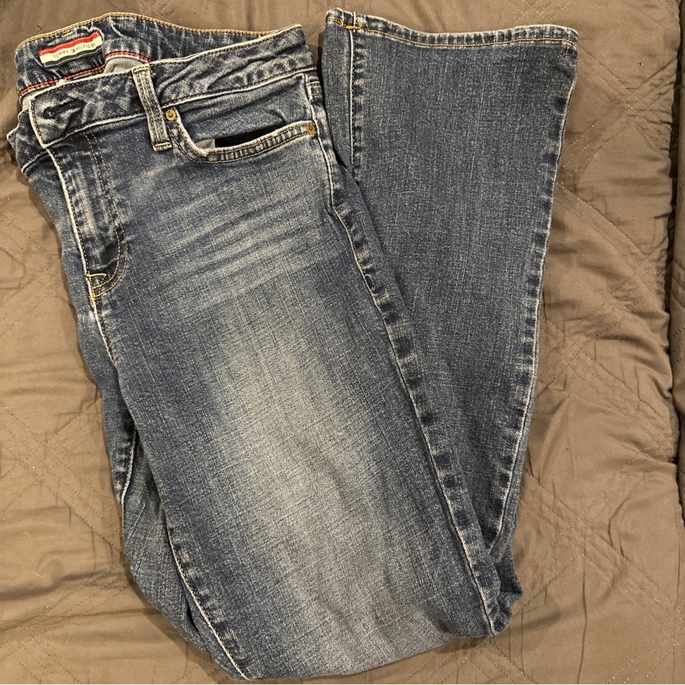 Tommy Hilfiger womens bootcut jeans size 8R